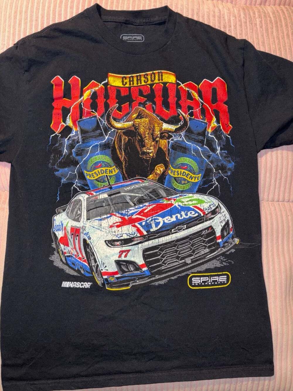 Spire Motorsports Carson Hocevar Chili's Car T-Shirt